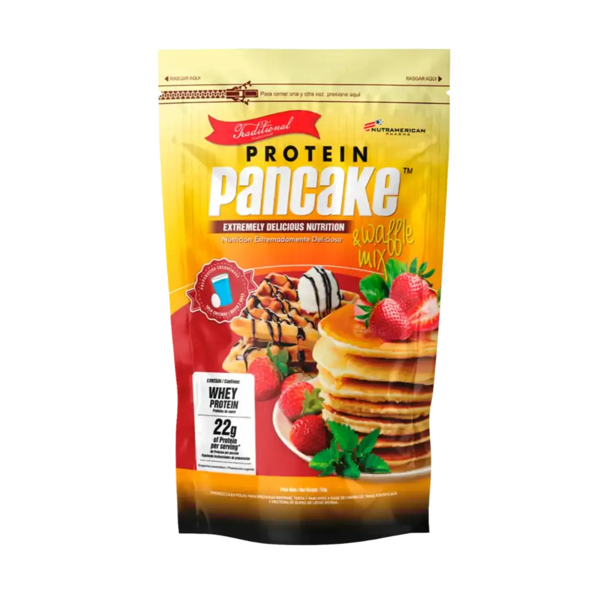 Mezcla Para Pancakes y Wafles con Proteina de Megaplex