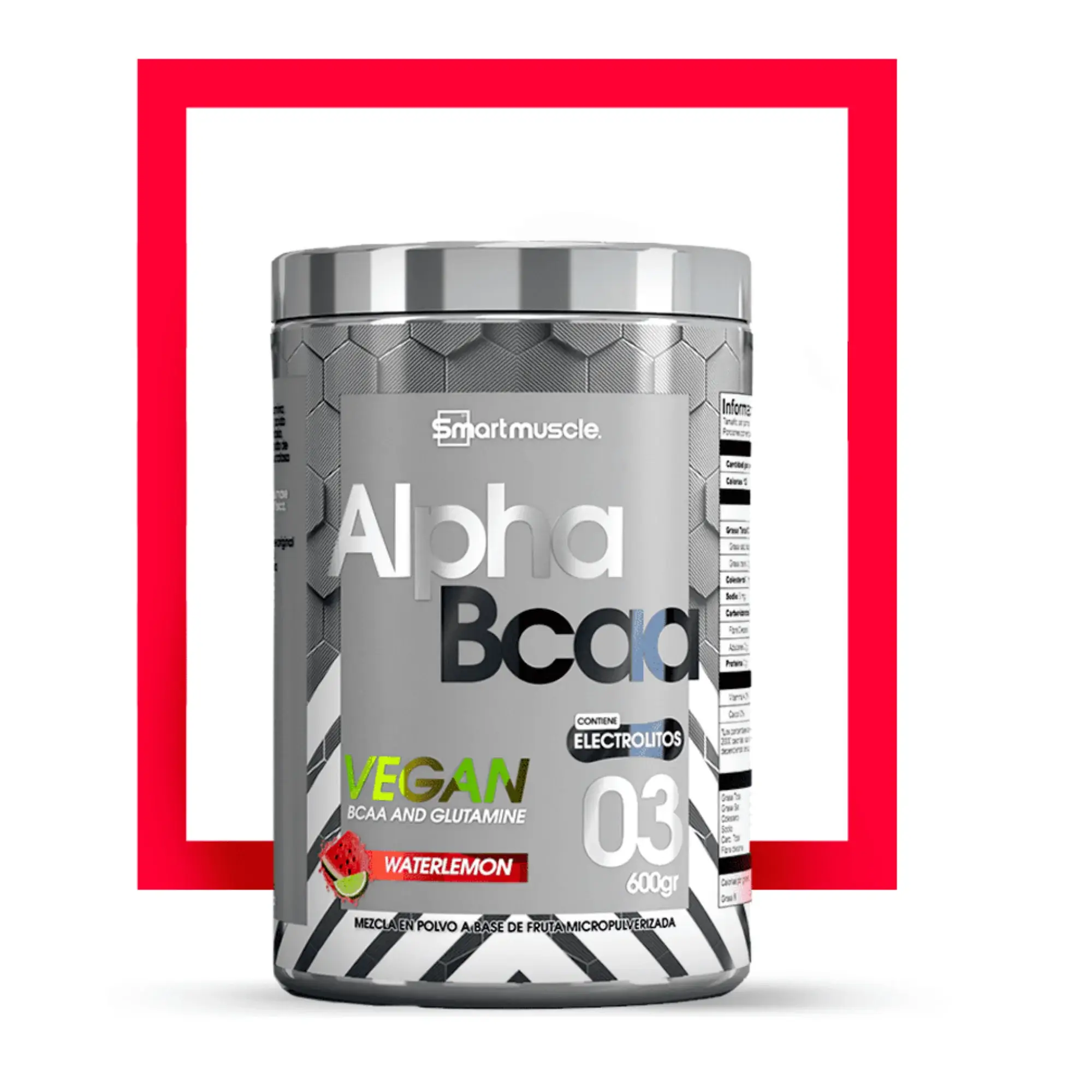 Aminoacidos Veganos de Smart Muscle con BCAA en Bogota