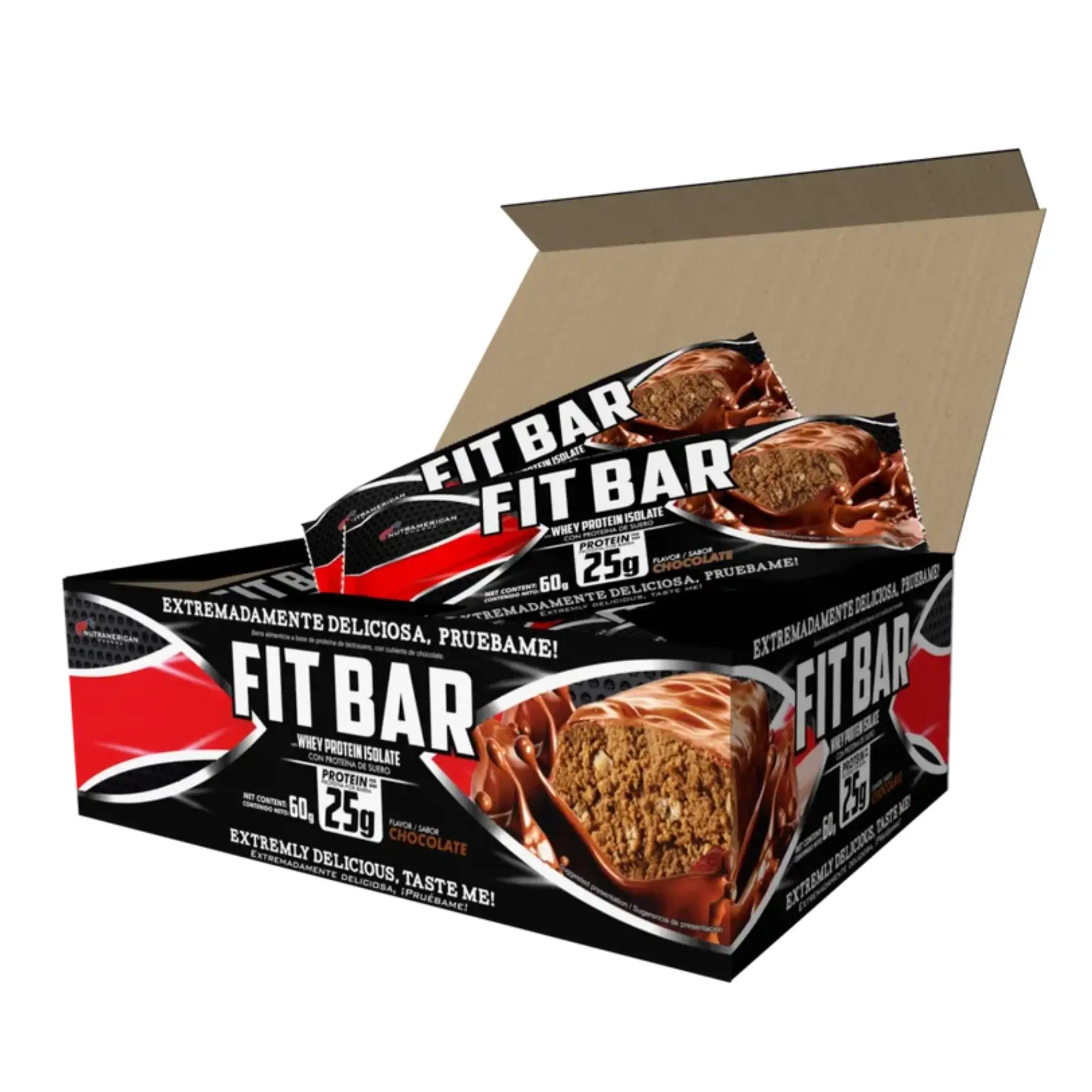 Barras de Proteina FitBar de Megaplex