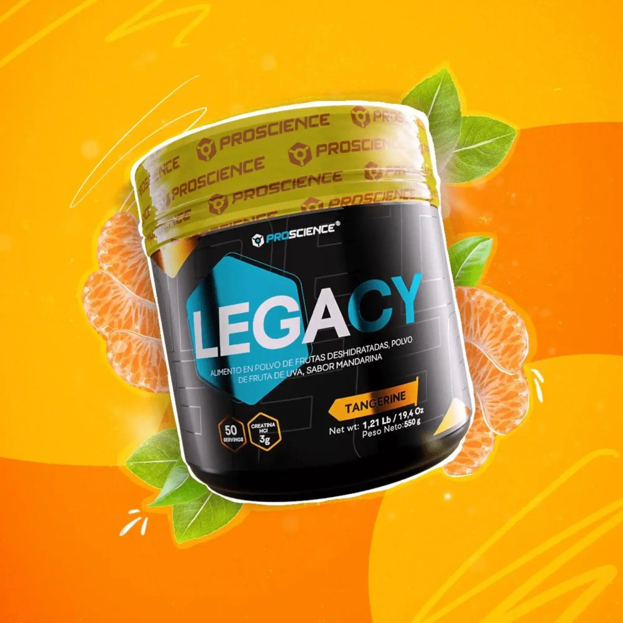 Creatina Monohidratada Legacy de Proscience