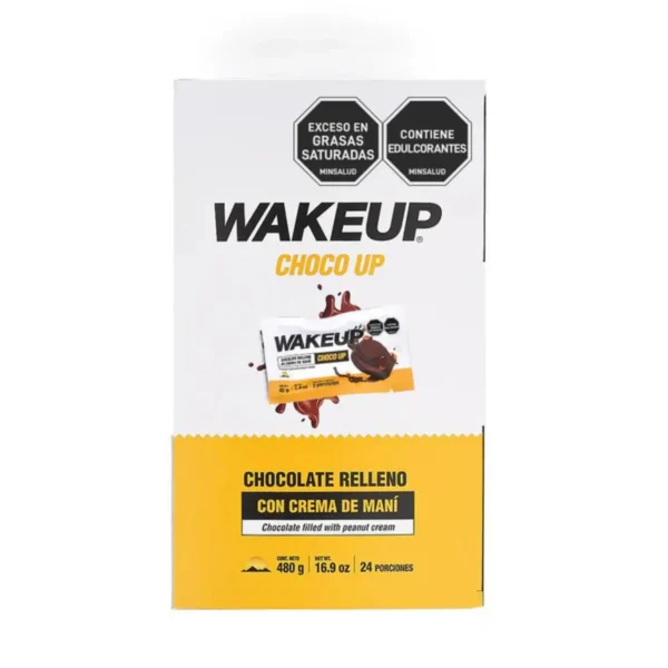 Crema de Mani de WAKEUP Choco UP Sabor Natural