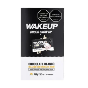 Crema de Mani de WAKEUP Sabor Chocolate Blanco