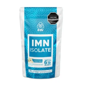 IMN Nutrition Proteina con Caseina y Leucina Sabor a Vainilla