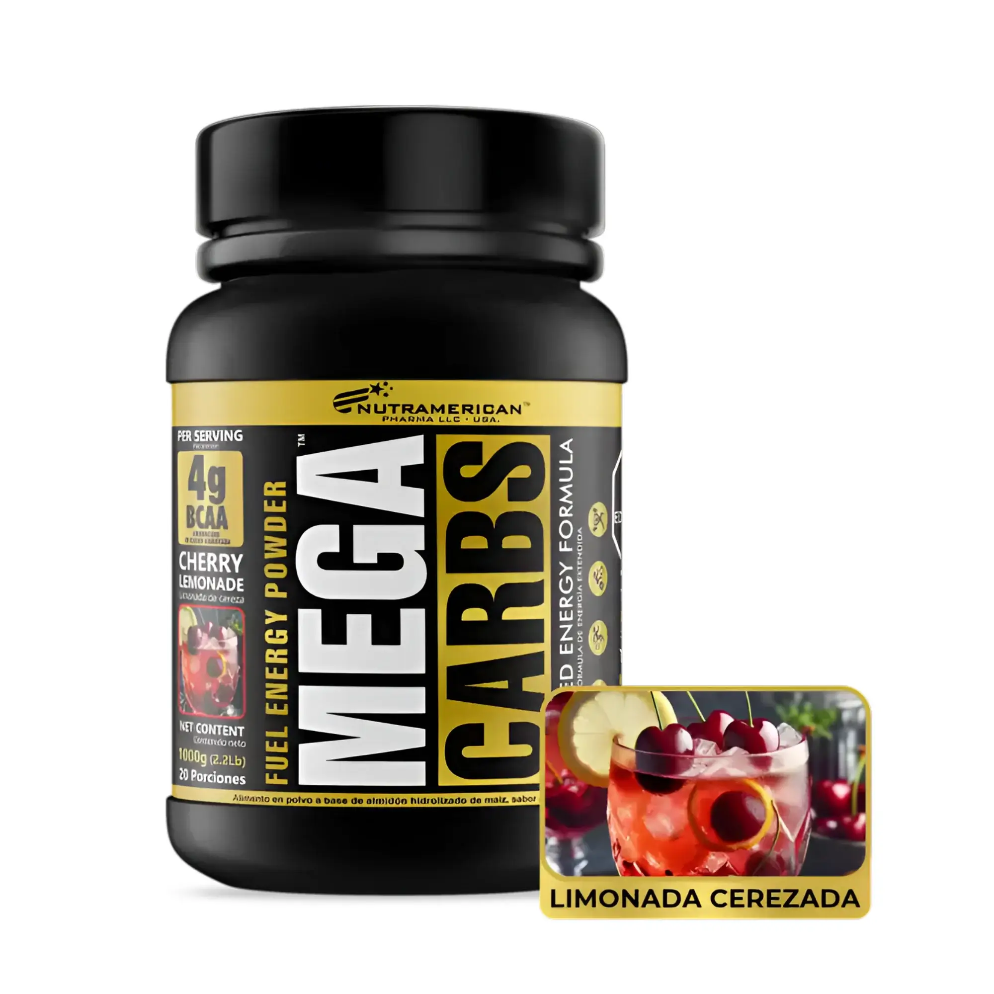 Mezcla de Carbohidratos Mega Carbs de Megaplex