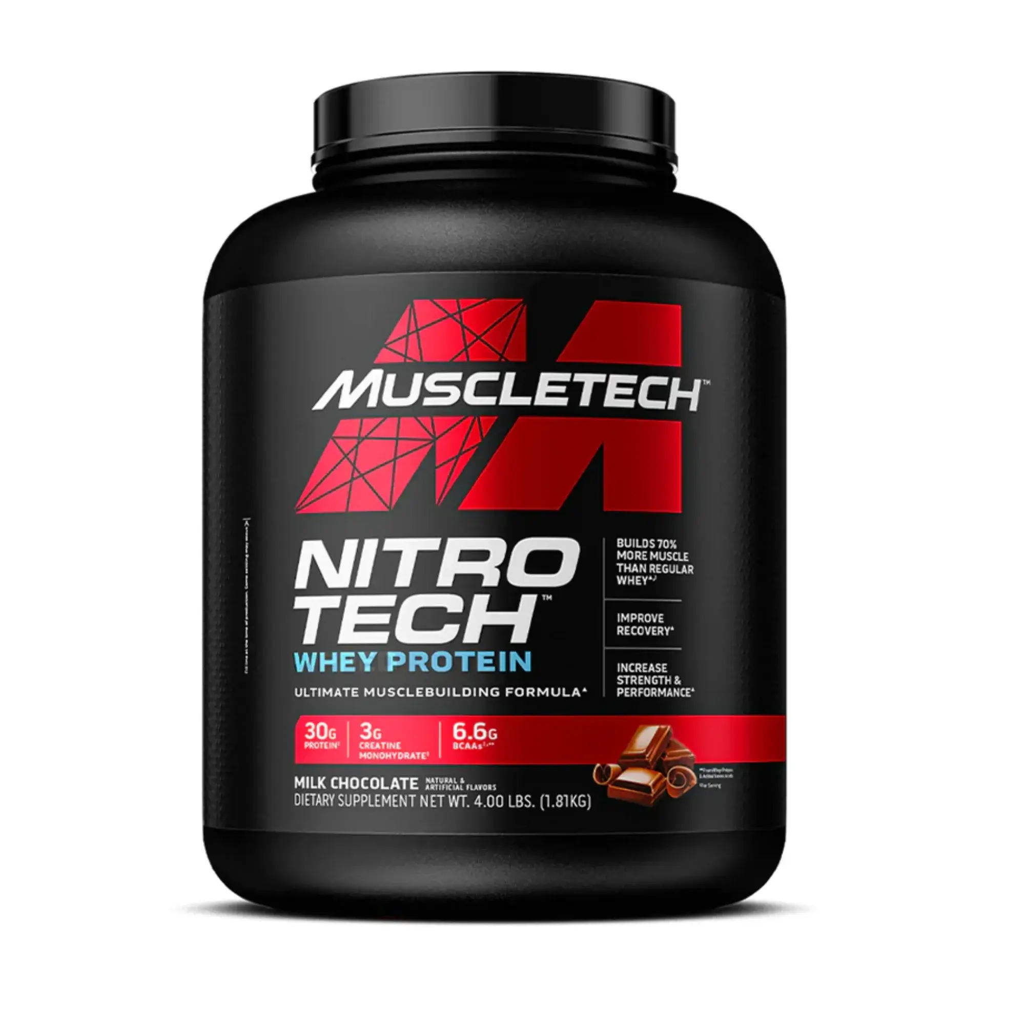 Nitro Tech de Muscletech Sabor a Cookies and Cream en Bello