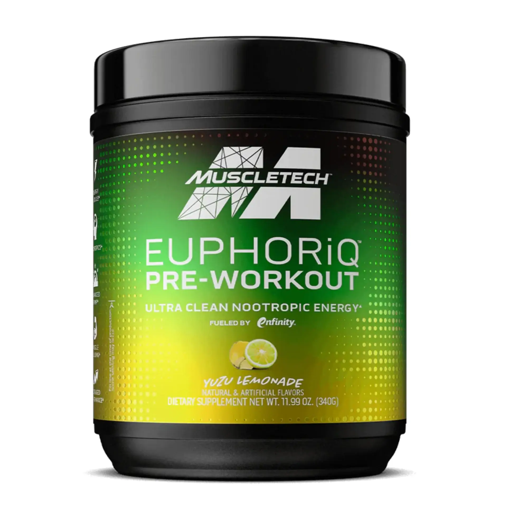 Pre entreno de Muscletech EuphoriQ Sabor a Sandia en Cali