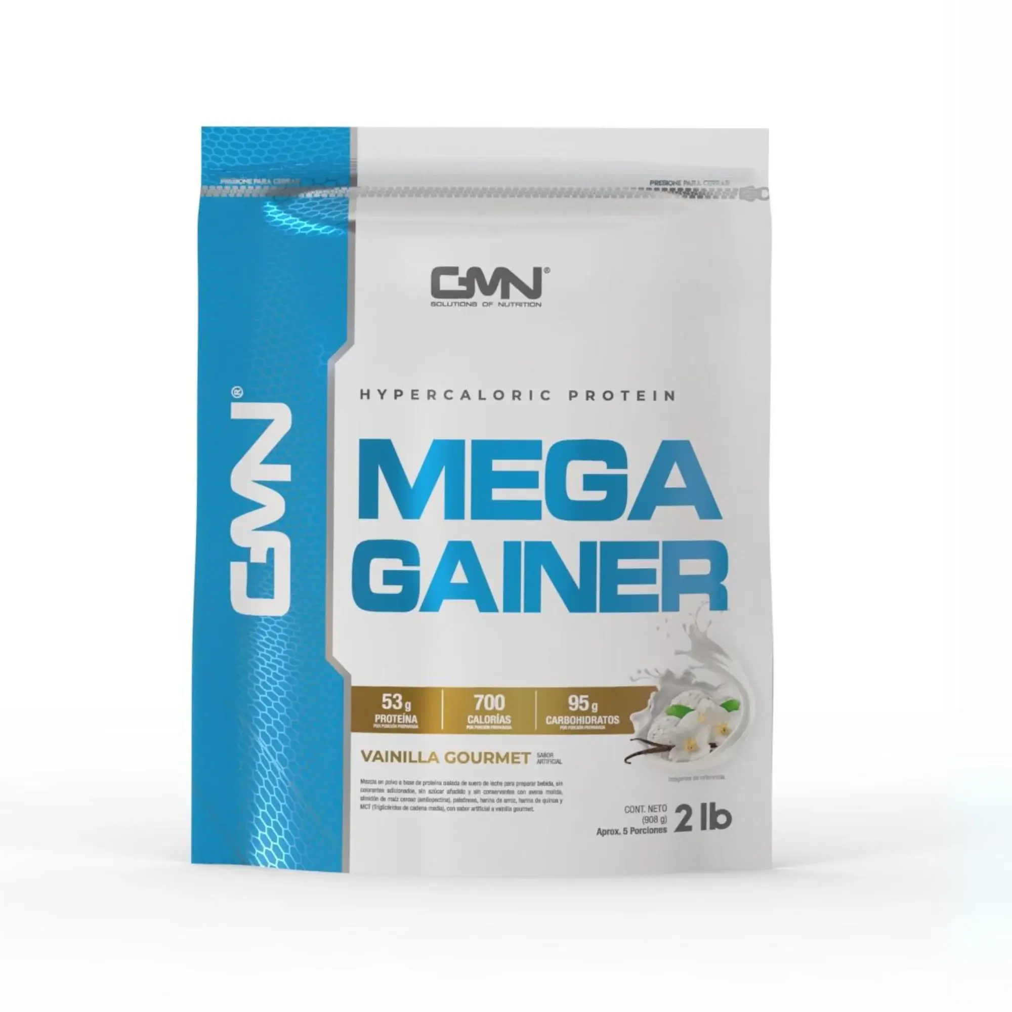 Proteina-Aislada-Sabor-Vainilla-Mega-Gainer de-GMN-Nutrition en Cali