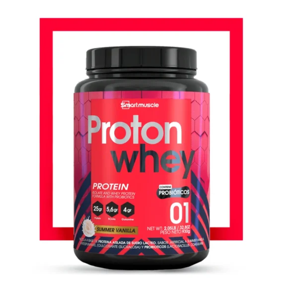 Proteina Aislada de Smart Muscle Sabor a Vainilla