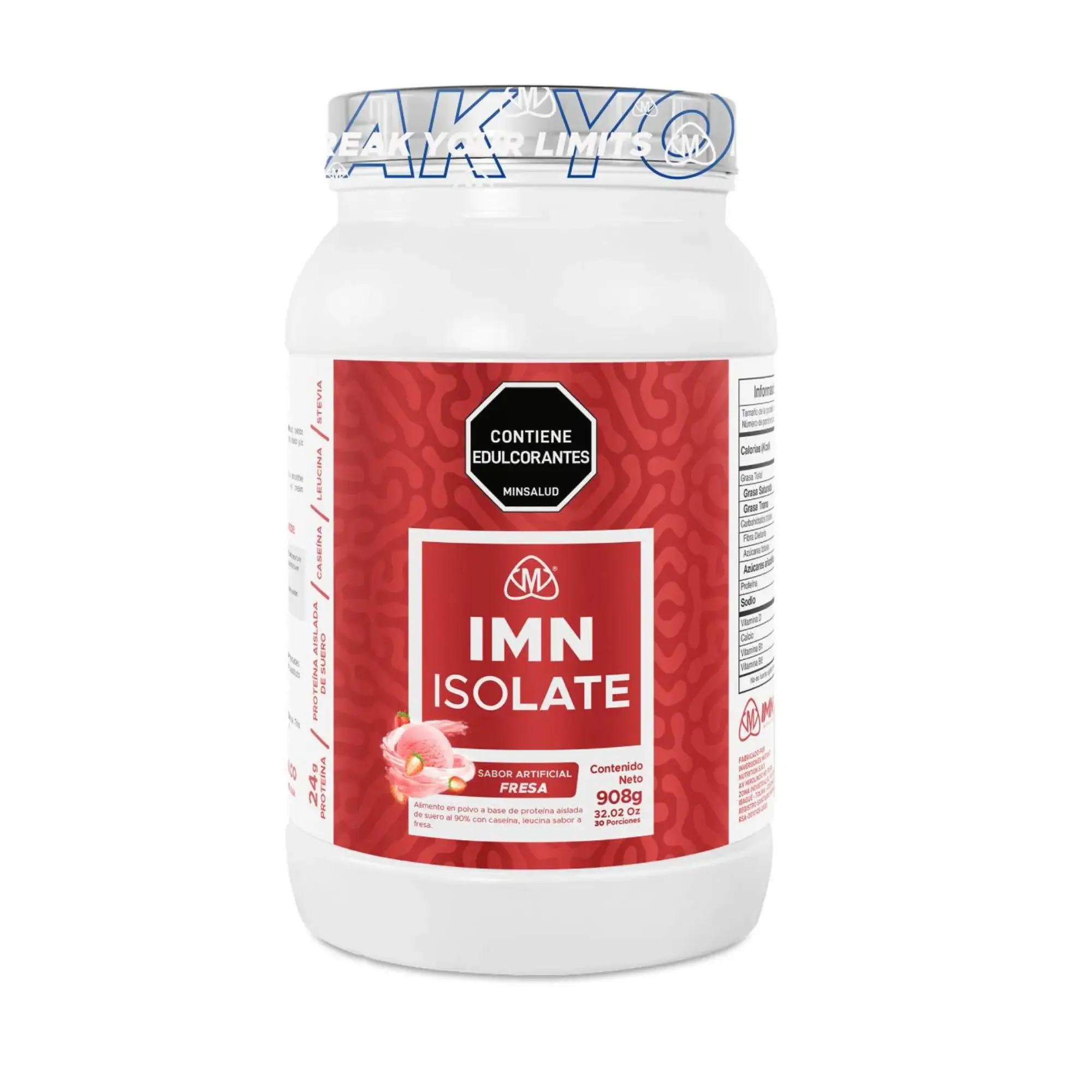 Proteina Isolate de IMN Nutrition Sabor Chocolate en Bogota