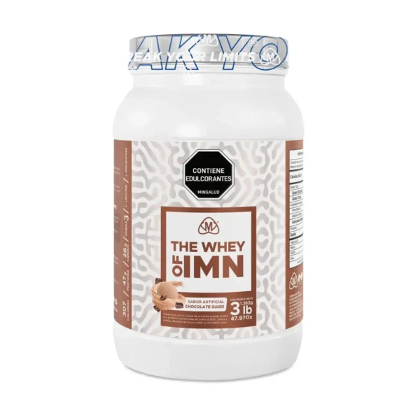 Proteina The Whey On de IMN Nutrition Sabor a Chocolate