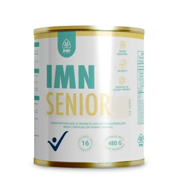 Proteina con Colageno y Omega 3 de IMN Nutrition Sin Sabor