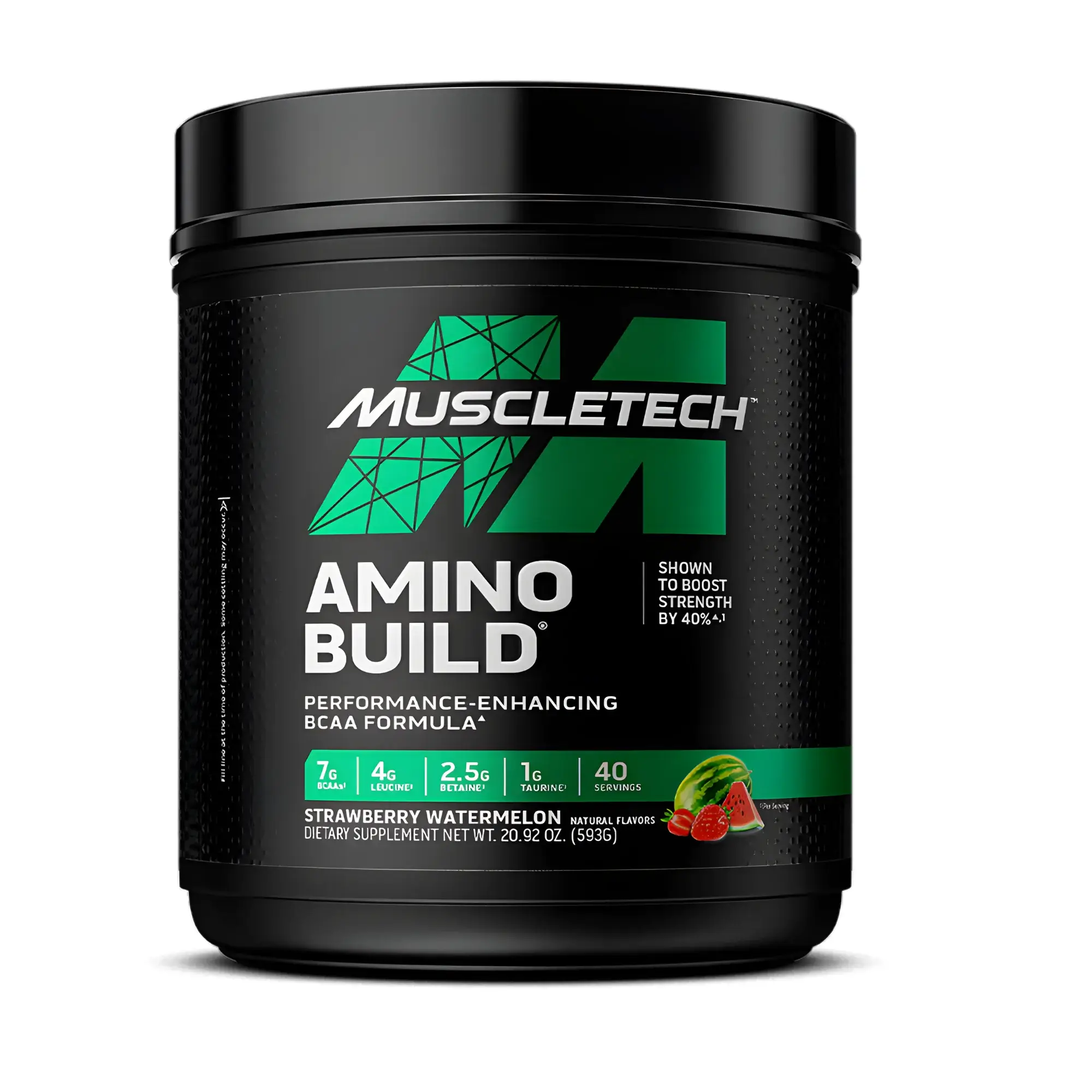 Aminoacido Amino Build de Muscletech Sabor Frutos Tropical en Bogota