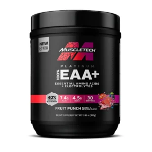 Aminoacido Platinum de Muscletech Sabor a Frutos Rojos