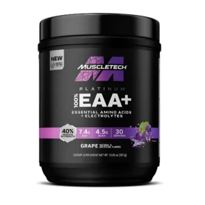 Aminoacidos Platinum de Muscletech Original Sabor a Uva