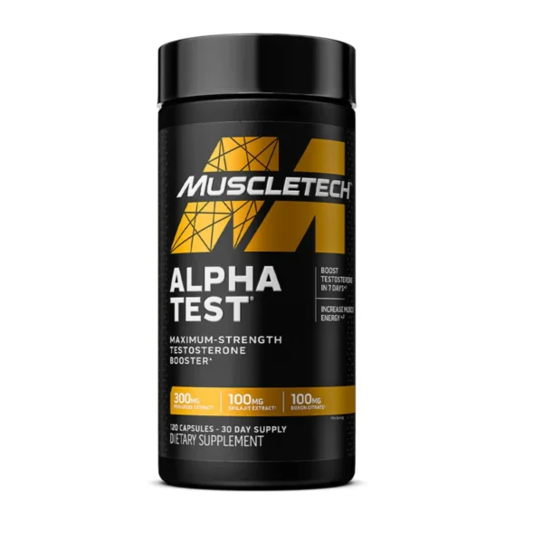 Amolificador de Testosterona Alphatst de Muscletech