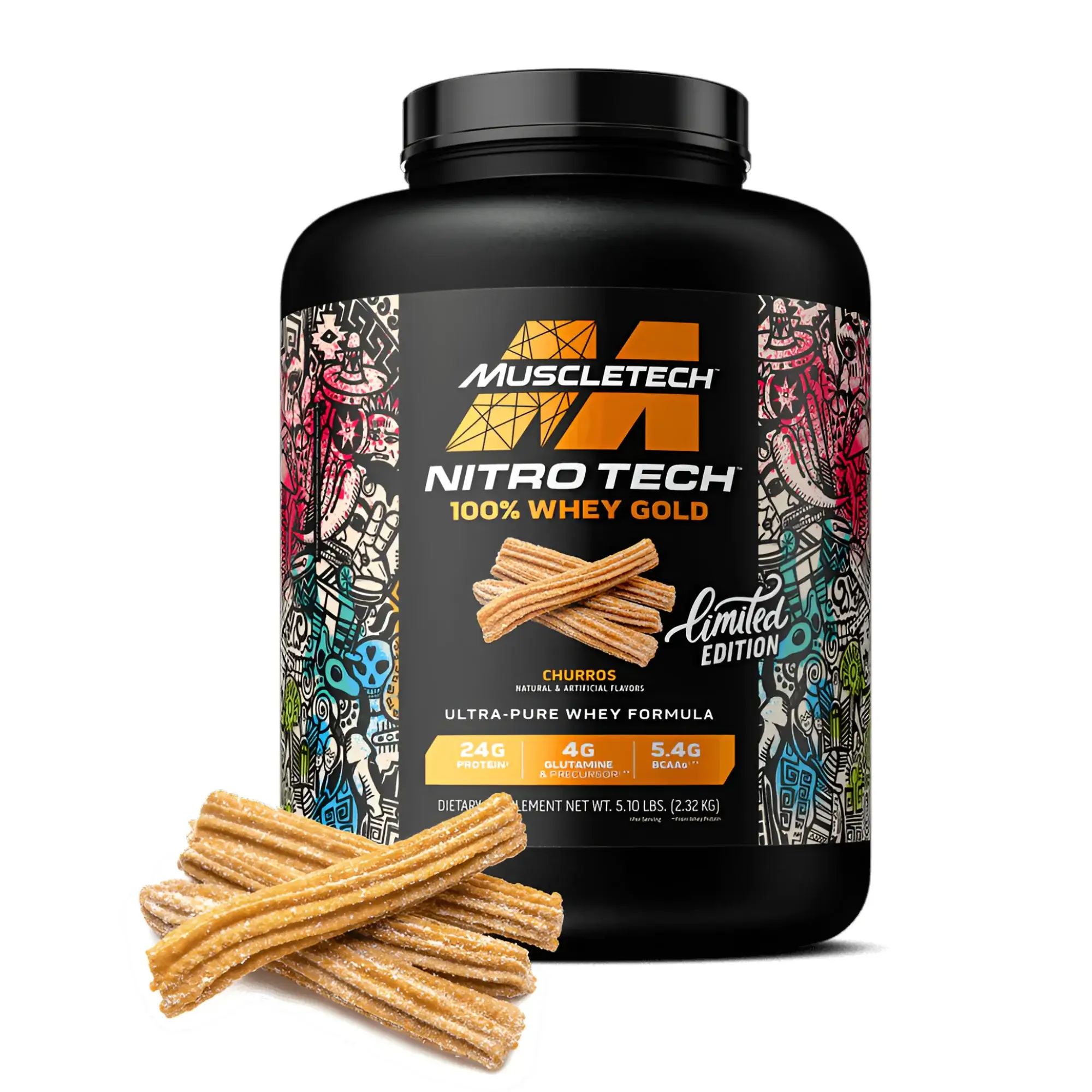 Nitro Tech Whey Gold Proteina Importada Muscletech