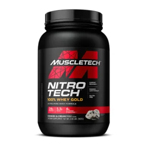 Nitro Tech Whey Gold de Muscletech Sabor Cookies and Cream