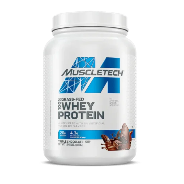 Proteina Libre de Gluten de Muscletech Sabor a Triple Chocolate