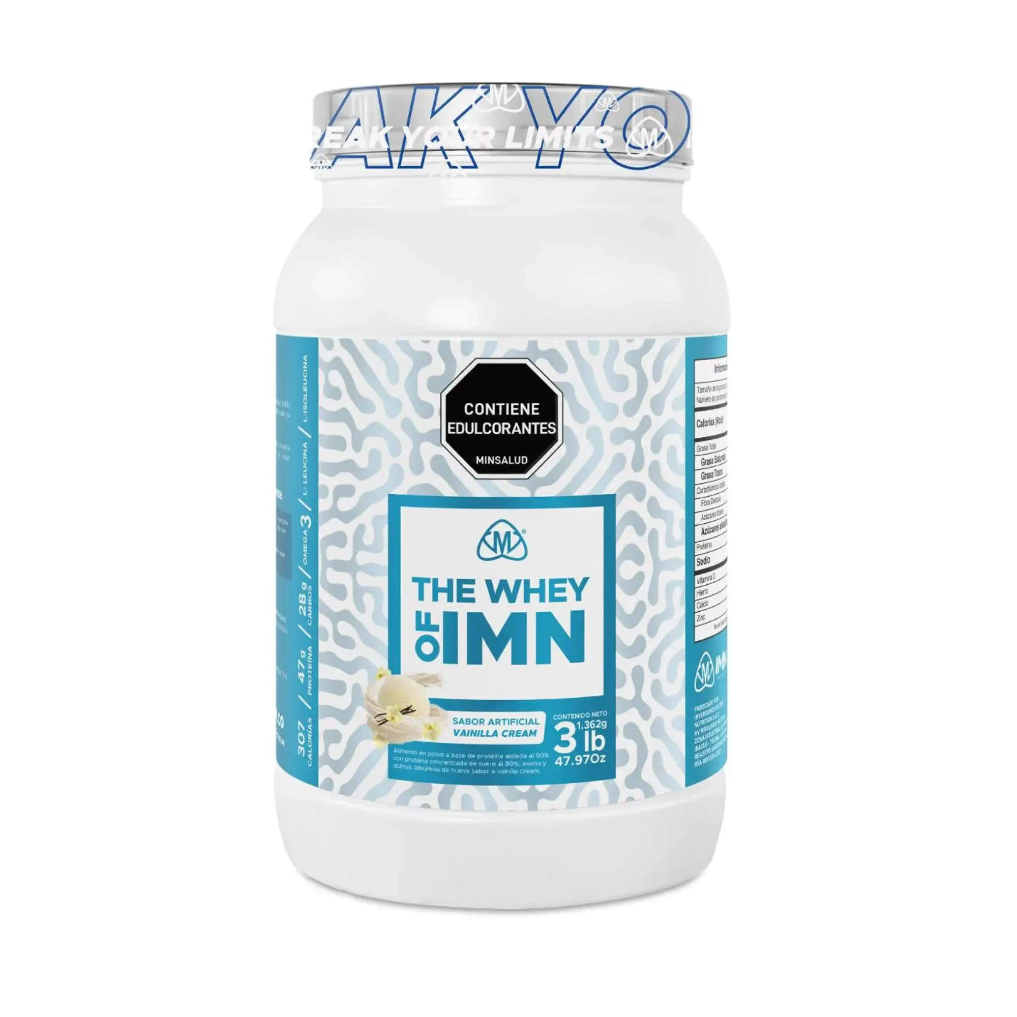 Proteina de IMN Nutrition The Whey On Sabor Vainilla